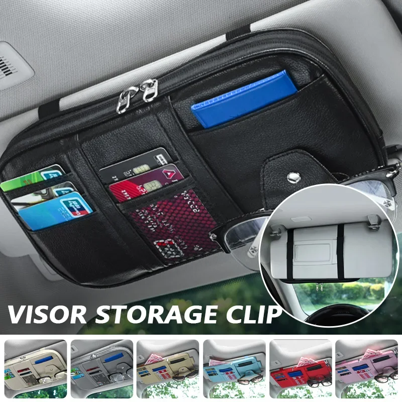 Tech Accessories For Car - Organizador de Visera para Auto, Multibolsillos