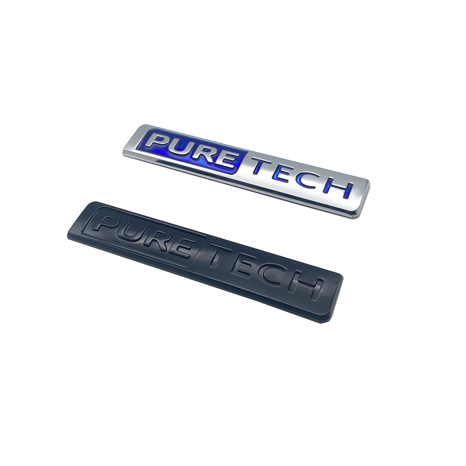 Tech Accessories Logo - Emblema 3D Premium Puretech para 3008
