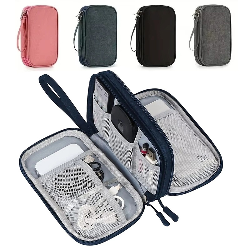 Tech Accessories Organizer - Bolsa impermeable para guardar cables de