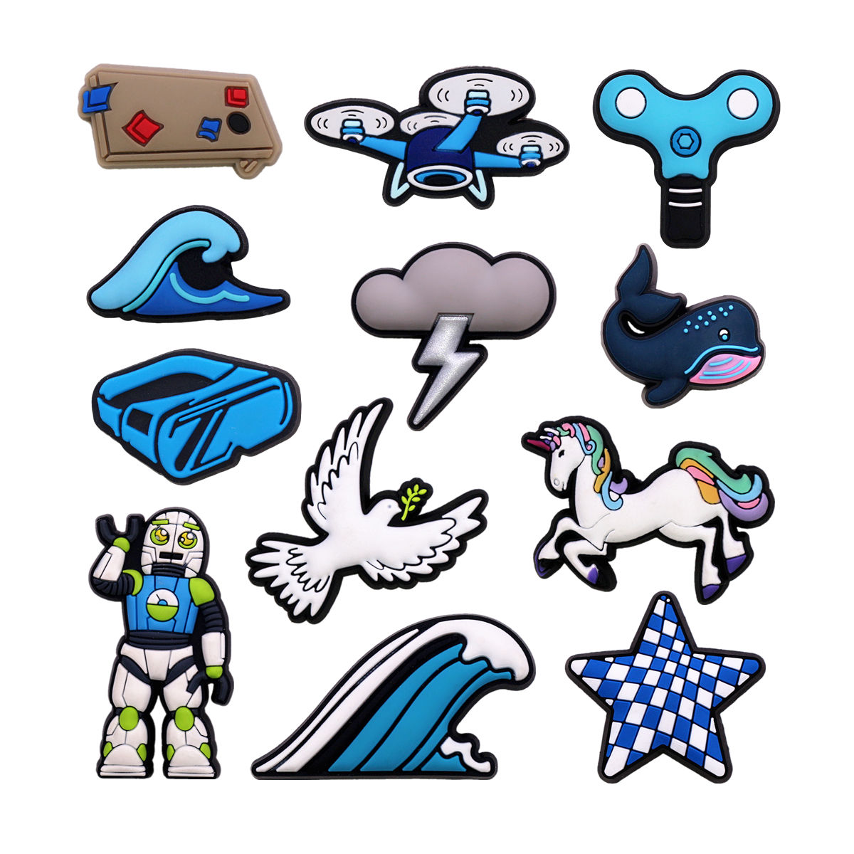 Tech Accessories To Gift - 1 unidad de adornos 3D para