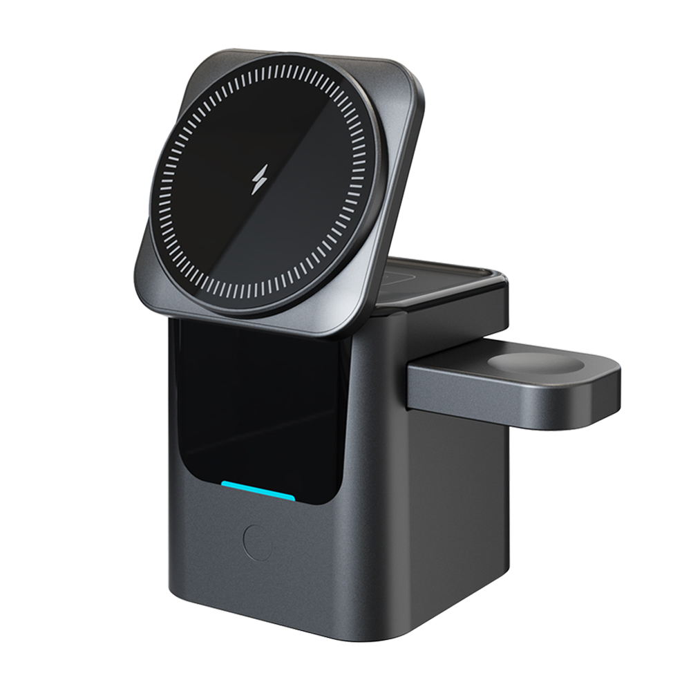 Wireless Charger 3 In 1 - Estación de carga inalámbrica magnética 3