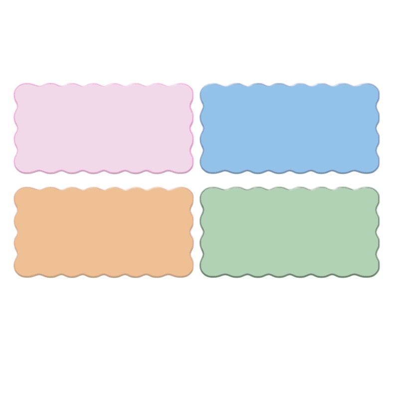 Tech Desktop Accessories - Alfombrilla de Escritorio Kawaii con Borde