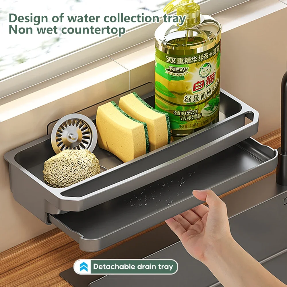 Organizador de fregadero de co - Tech Accessories Organizer reseña y precio