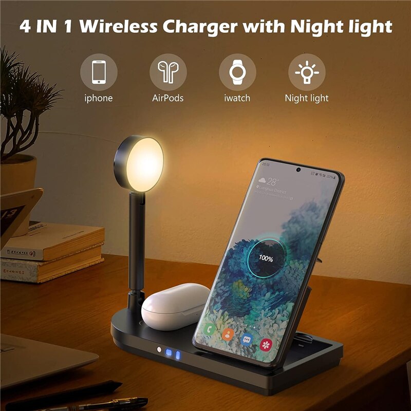 Soporte de Carga Inalámbrico P - Wireless Charger 3 In 1 reseña y precio