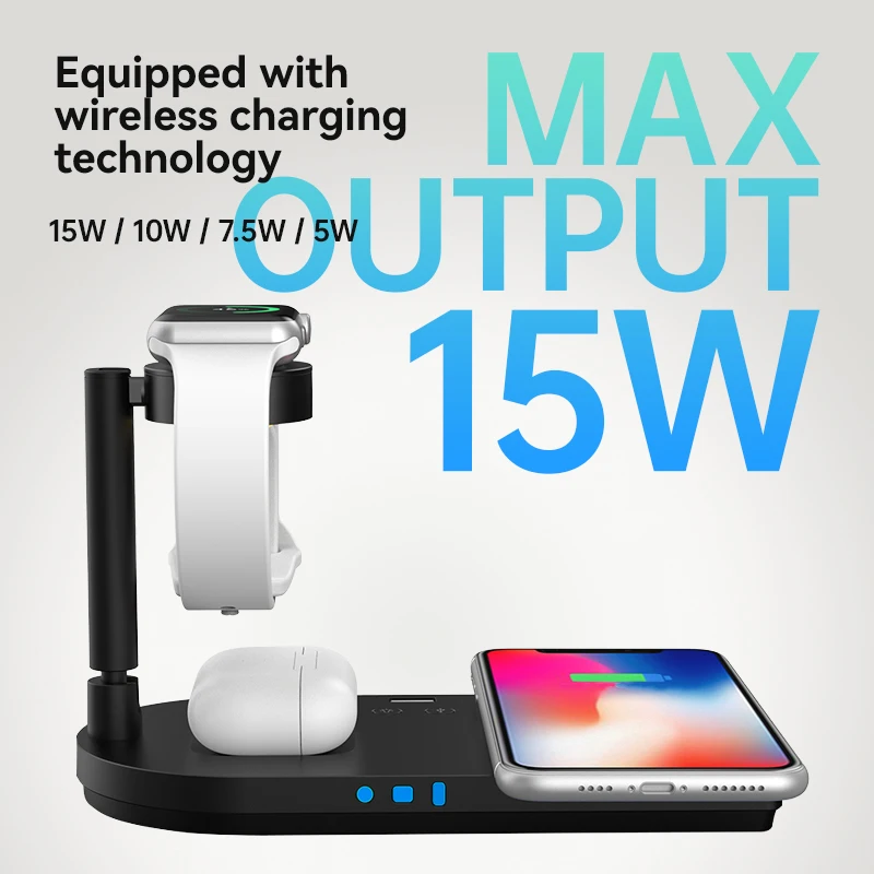 Soporte de Carga Inalámbrico P - Wireless Charger 3 In 1 reseña y precio