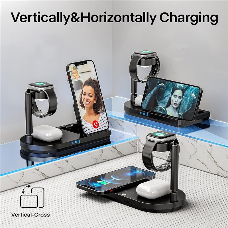Soporte de Carga Inalámbrico P - Wireless Charger 3 In 1 reseña y precio