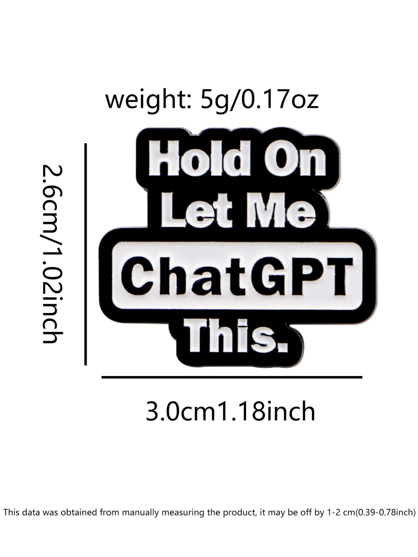 Pin Esmaltado Chatgpt, Emblema - Tech Accessories Logo reseña y precio
