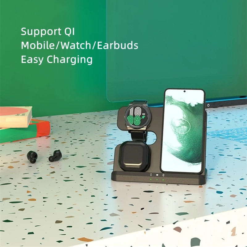 HaaYot, estación de carga inal - Wireless Charger 3 In 1 reseña y precio