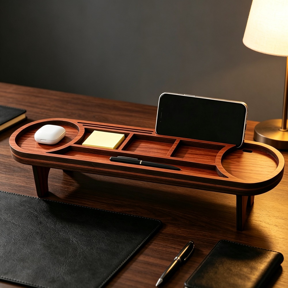 Organizador de Escritorio de M - Tech Desktop Accessories reseña y precio