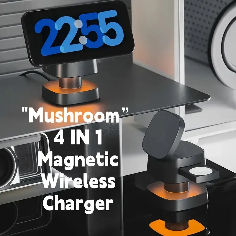 Cargador inalámbrico magnético - Wireless Charger 3 In 1 reseña y precio