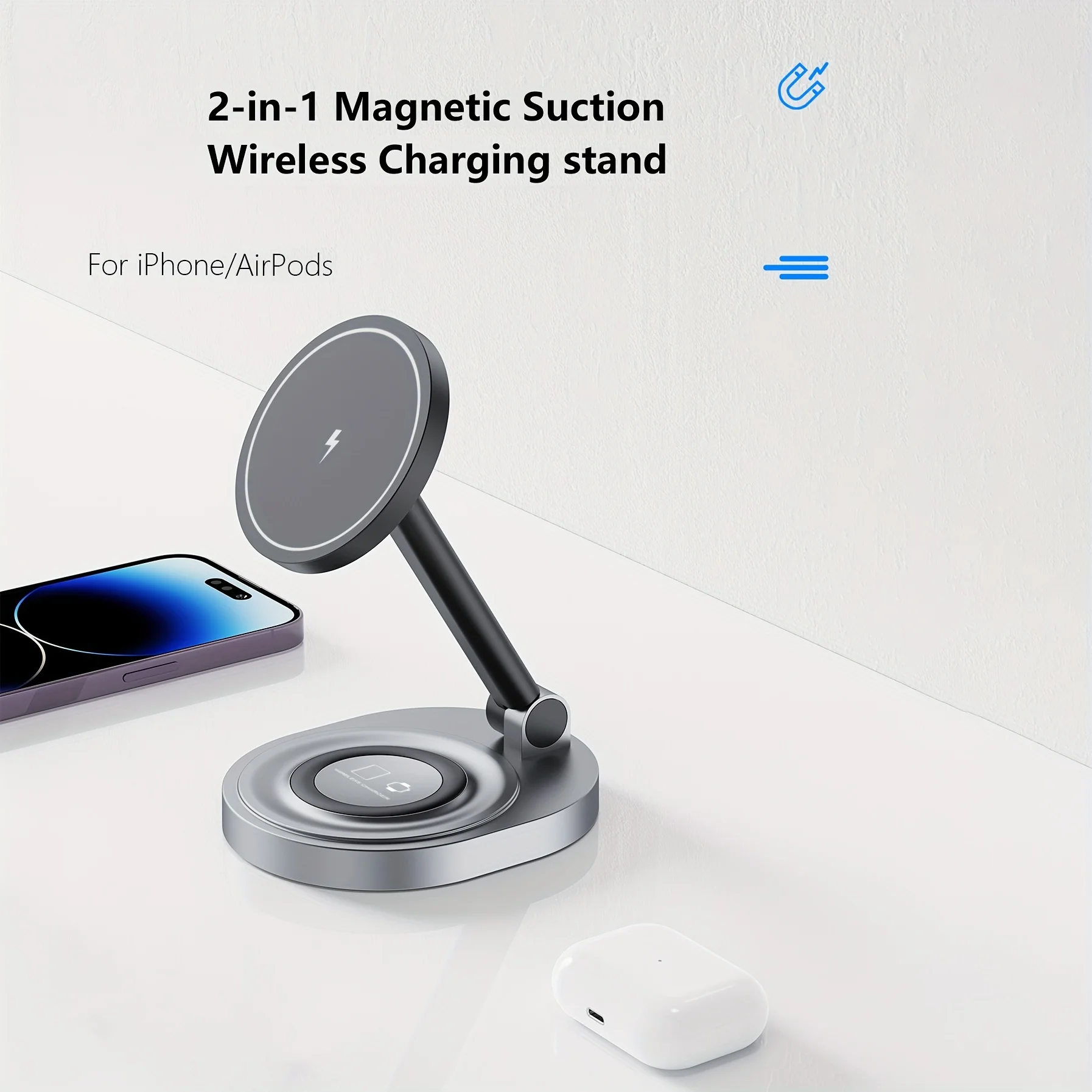 Soporte de cargador inalámbric - Wireless Charger 3 In 1 reseña y precio