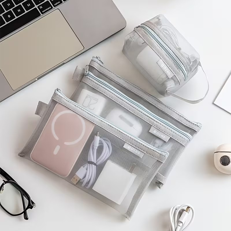 Bolsas organizadoras de malla  - Tech Accessories Organizer reseña y precio